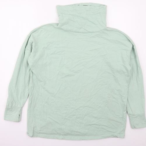 Capsule Womens Green  Cotton Pullover Sweatshirt Size 20  Pullover