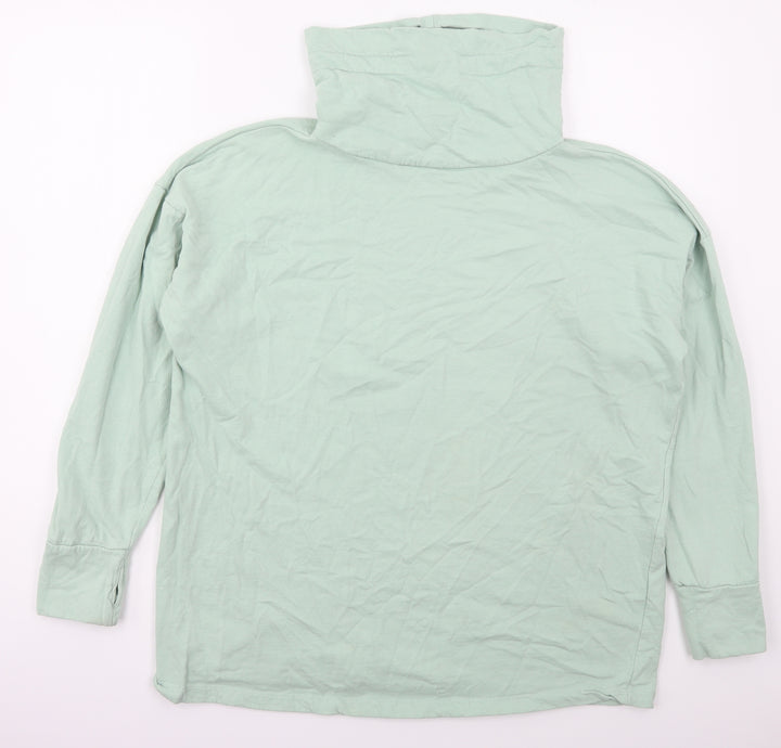 Capsule Womens Green Cotton Pullover Sweatshirt Size 20 Pullover