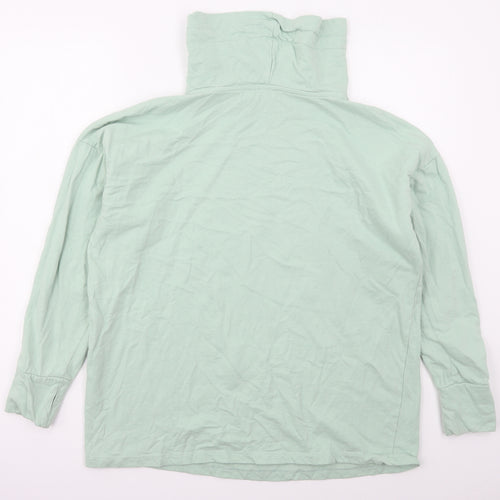 Capsule Womens Green  Cotton Pullover Sweatshirt Size 20  Pullover