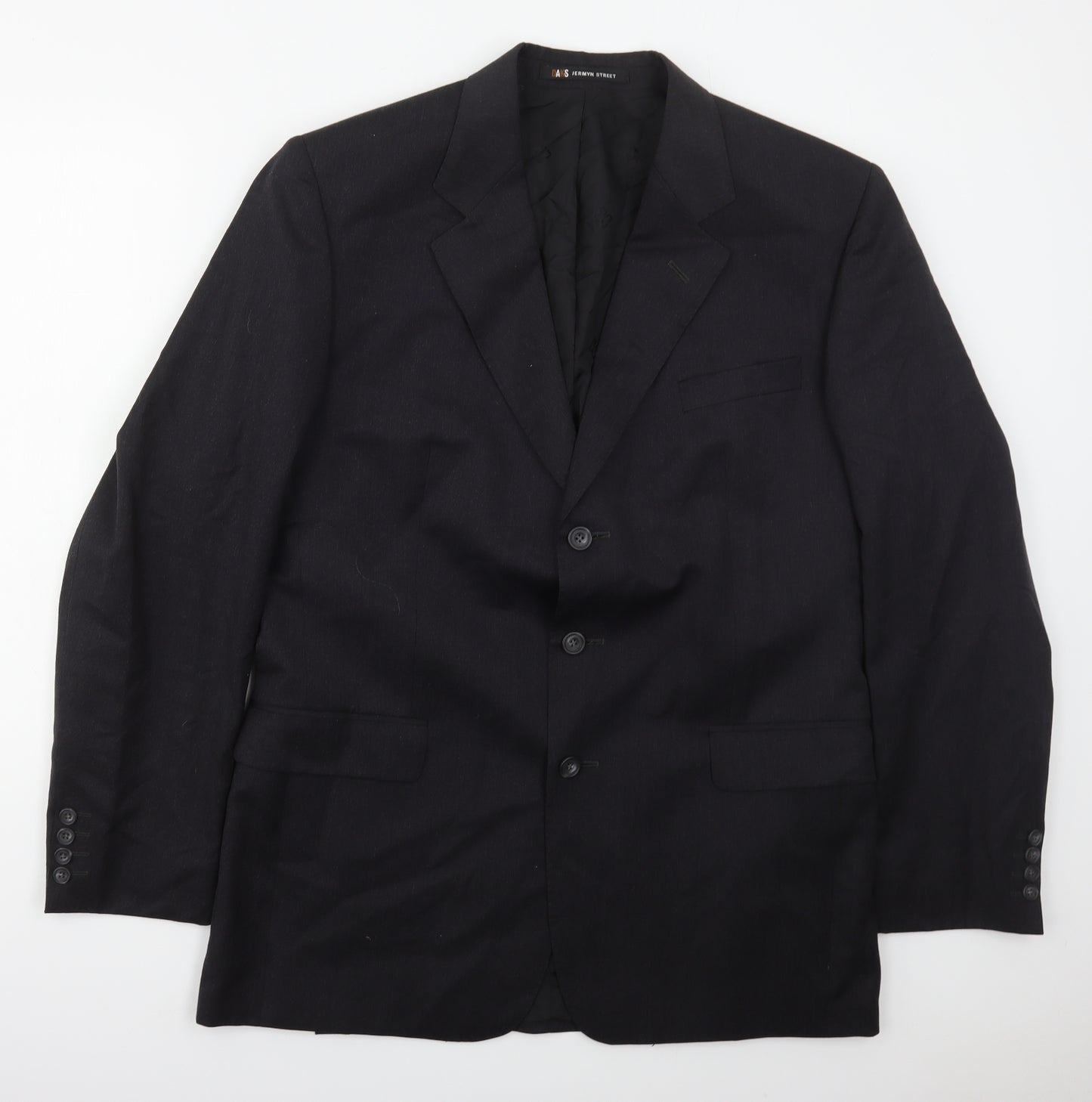 DAKS Mens Grey  Wool Jacket Suit Jacket Size 42