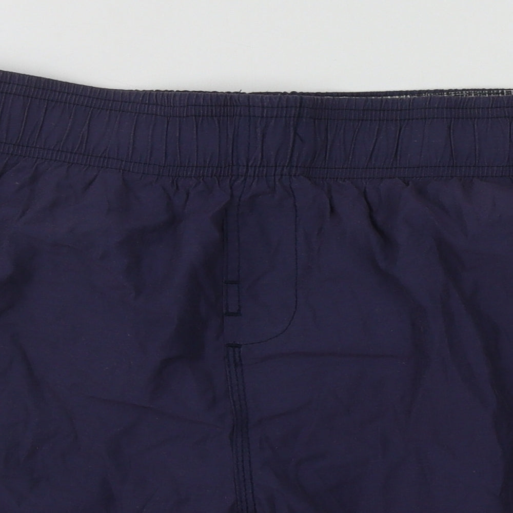 O'Neill Mens Blue  Cotton Sweat Shorts Size M L16 in Regular Tie