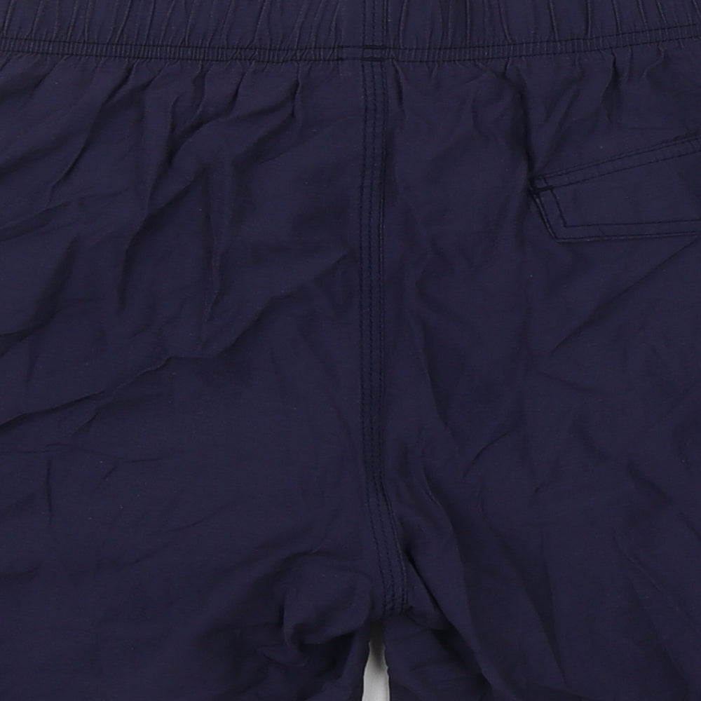 O'Neill Mens Blue  Cotton Sweat Shorts Size M L16 in Regular Tie