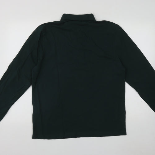 ASOS Mens Green  Cotton  Button-Up Size L Collared Button