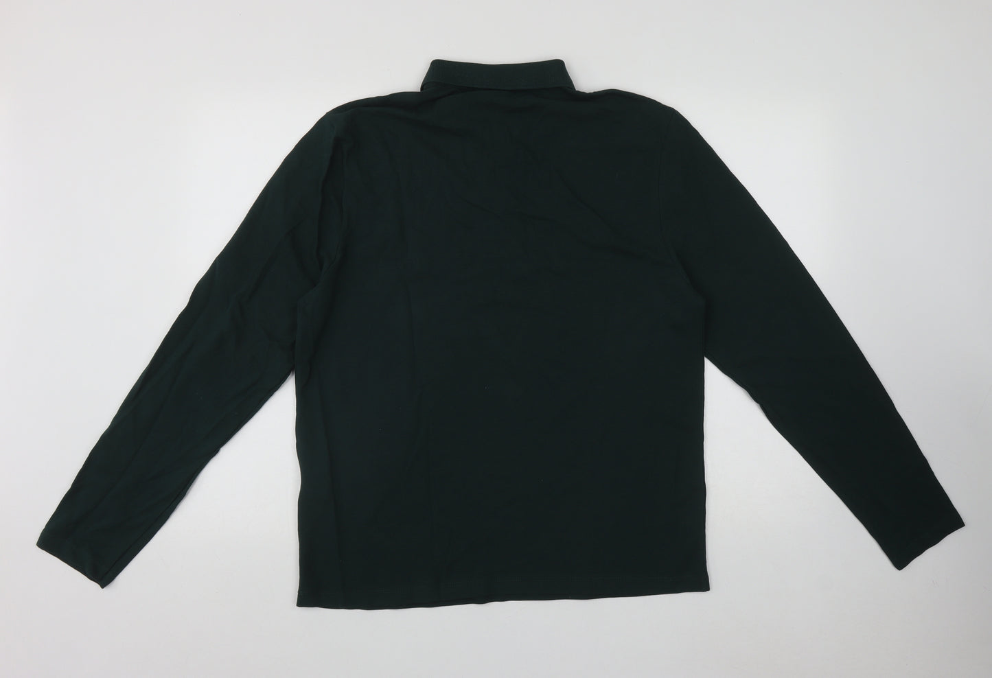 ASOS Mens Green  Cotton  Button-Up Size L Collared Button
