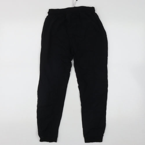 Minecraft Boys Black  Cotton Jogger Trousers Size 11 Years  Regular Tie