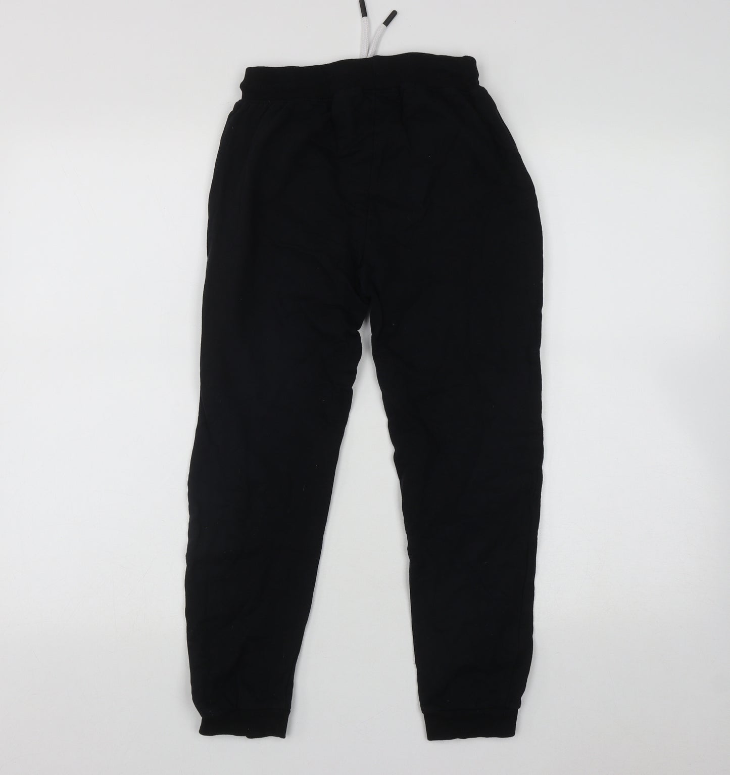 Minecraft Boys Black  Cotton Jogger Trousers Size 11 Years  Regular Tie