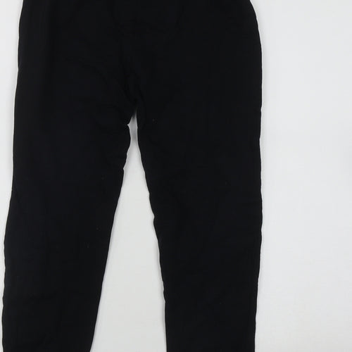 Minecraft Boys Black  Cotton Jogger Trousers Size 11 Years  Regular Tie