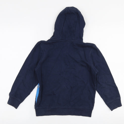 George Boys Blue  Cotton Full Zip Hoodie Size 6-7 Years  Zip - Teenage mutant ninja turtles
