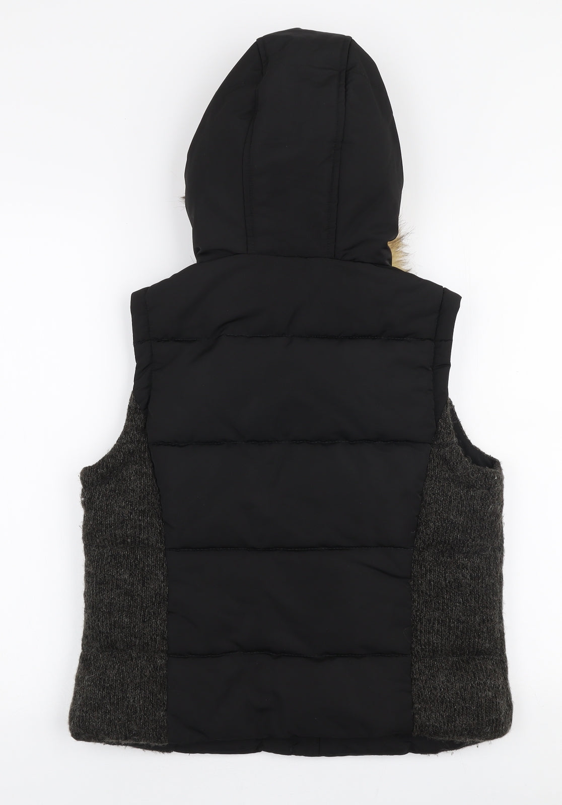 Atmosphere Womens Black   Gilet Coat Size 10  Zip
