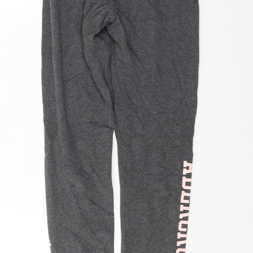 abercrombie kids Girls Grey  Cotton Pedal Pusher Trousers Size 9-10 Years  Regular Pullover