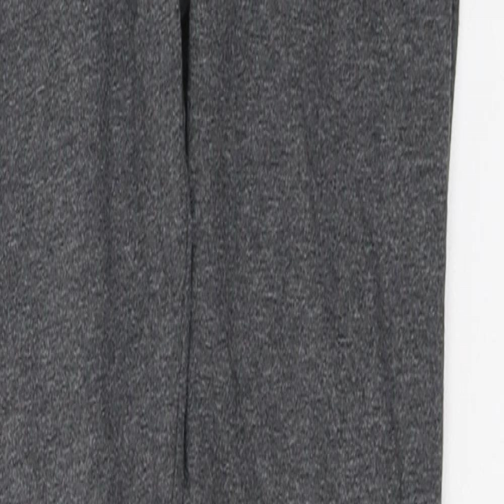 abercrombie kids Girls Grey  Cotton Pedal Pusher Trousers Size 9-10 Years  Regular Pullover