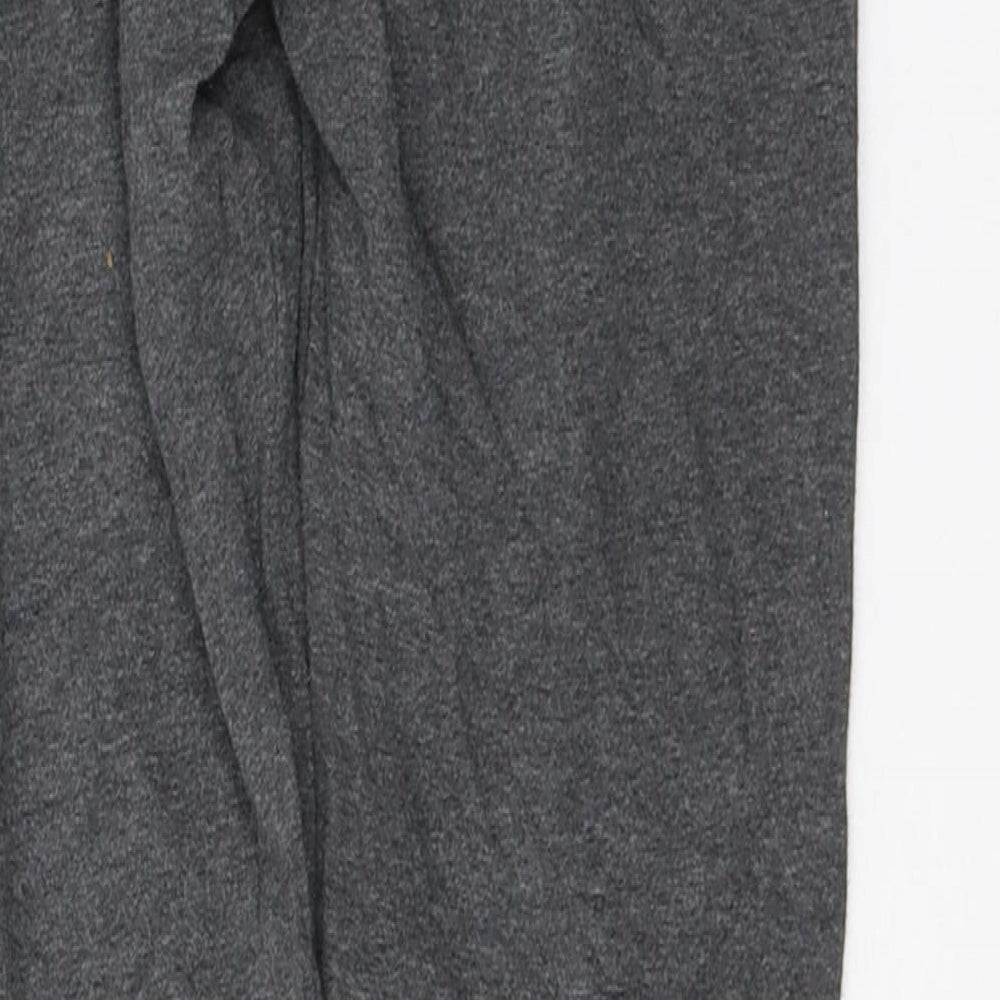 abercrombie kids Girls Grey  Cotton Pedal Pusher Trousers Size 9-10 Years  Regular Pullover