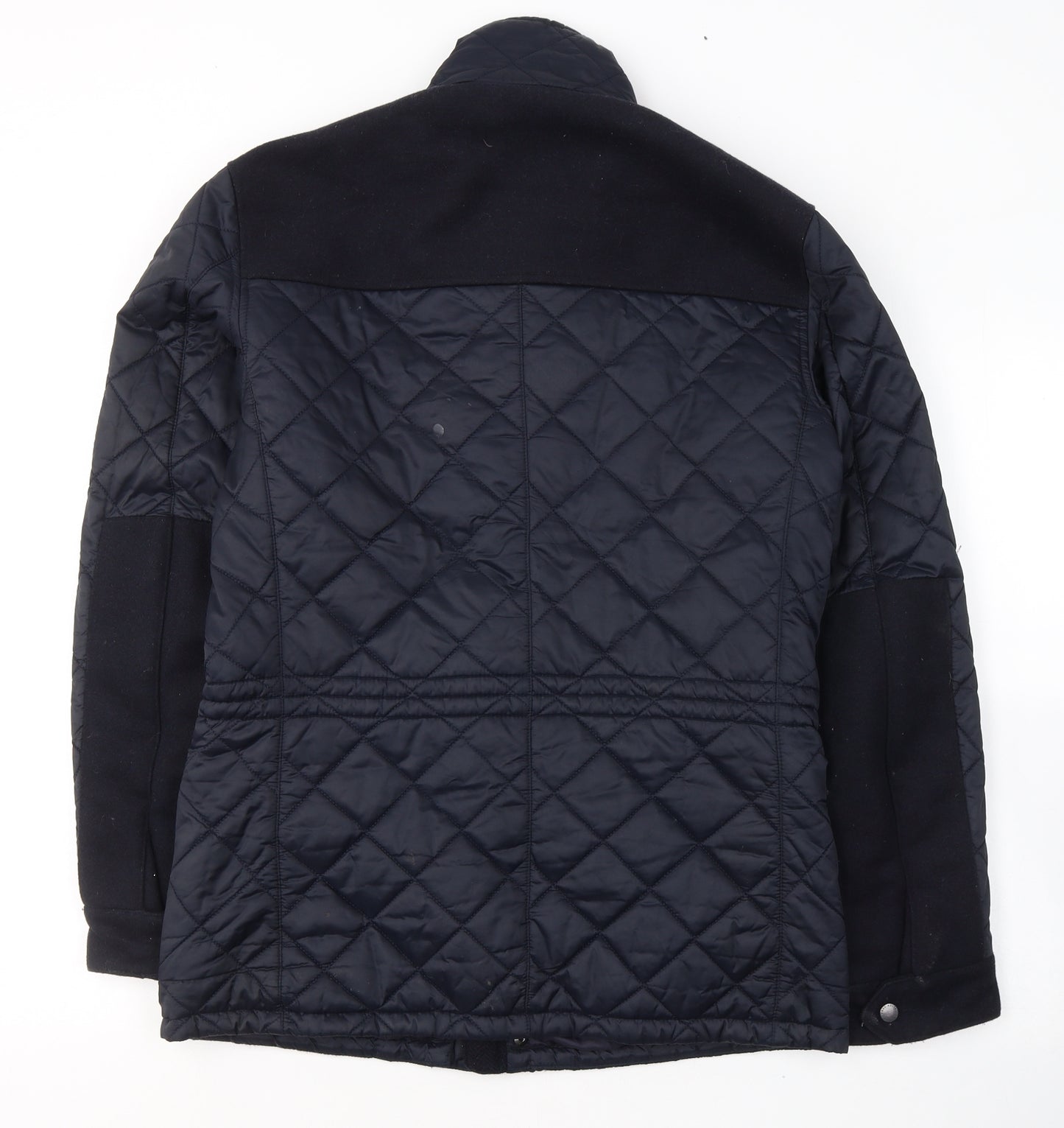 Barbour Mens Black   Quilted Coat Size S  Zip