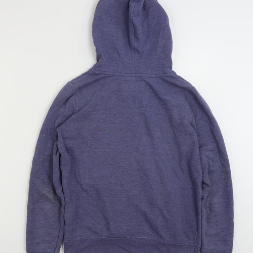 EDC Womens Blue  Cotton Pullover Hoodie Size S  Pullover