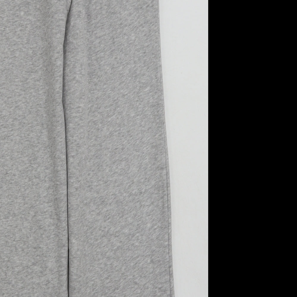George Womens Grey  Cotton Jogger Leggings Size 8 L28 in