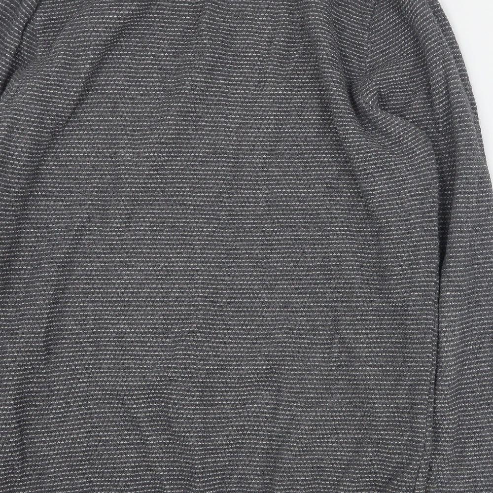 Primark Mens Grey Crew Neck  Cotton Pullover Jumper Size M