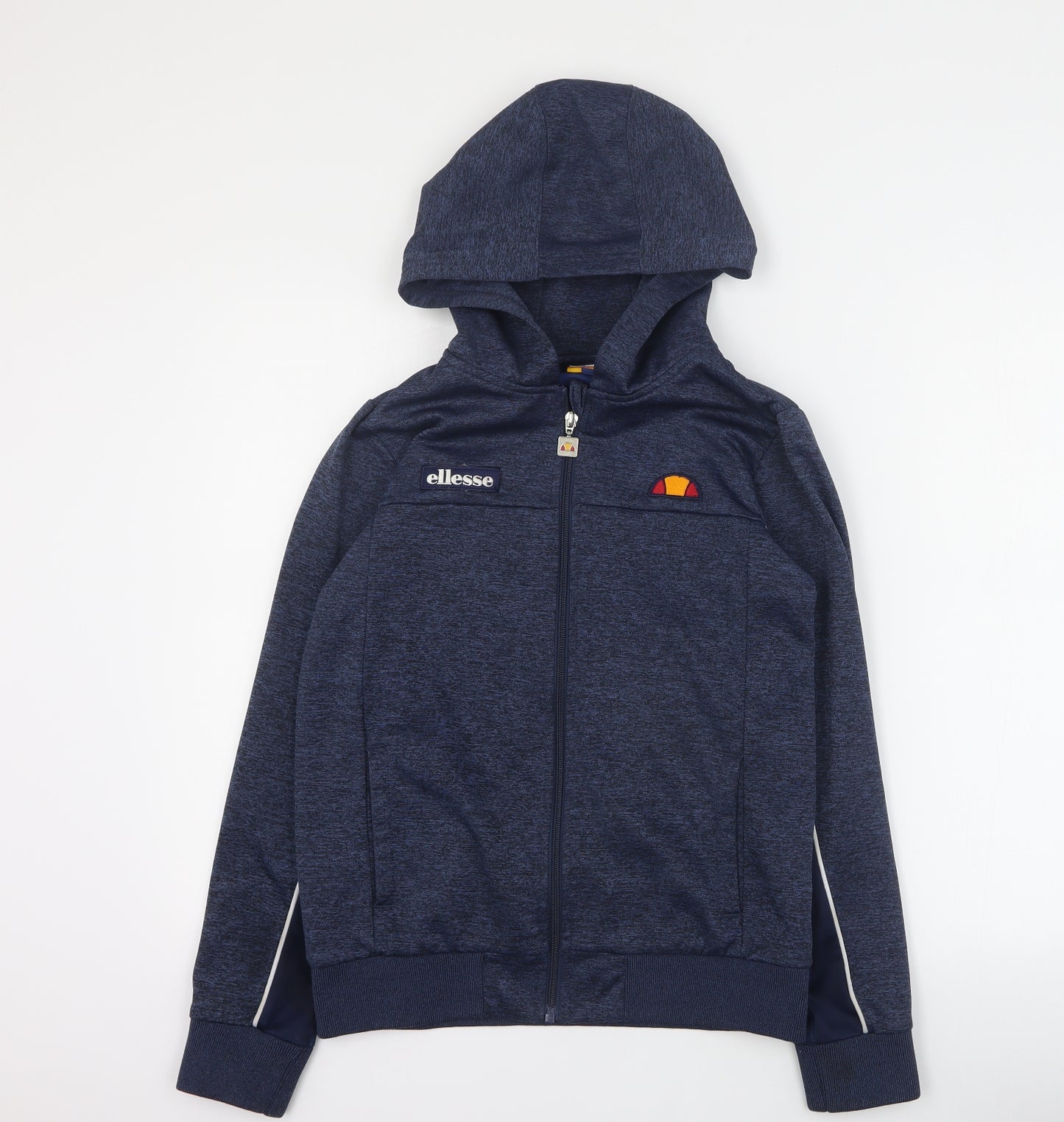 ellesse Boys Blue  100% Polyester Full Zip Hoodie Size 12-13 Years  Zip