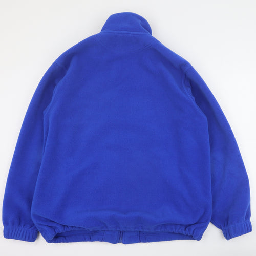 Uneek Mens Blue   Jacket  Size M  Zip