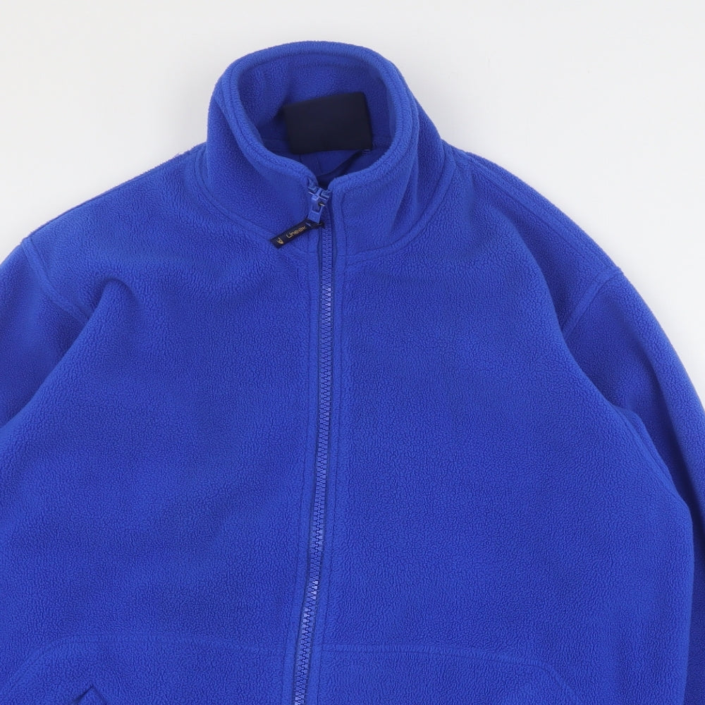 Uneek Mens Blue   Jacket  Size M  Zip