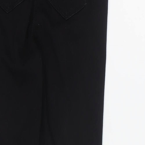 Matalan Girls Black  Cotton Skinny Jeans Size 9 Months  Regular Pullover