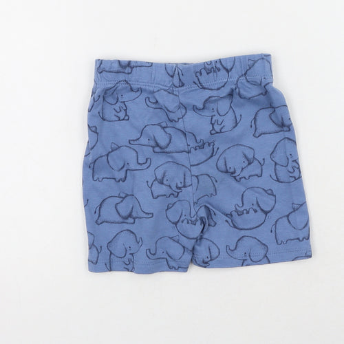 George Boys Blue  Polyester Sweatpants Leggings Size 12-18 Months  Pullover - Elephants
