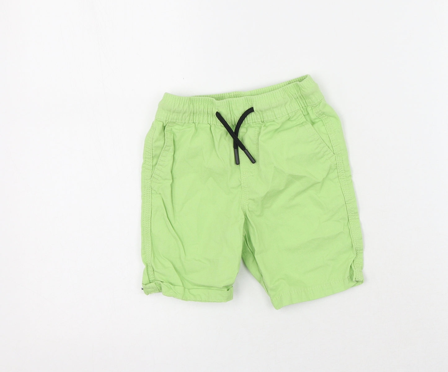 Primark Boys Green  Polyester Utility Shorts Size 2-3 Years  Regular