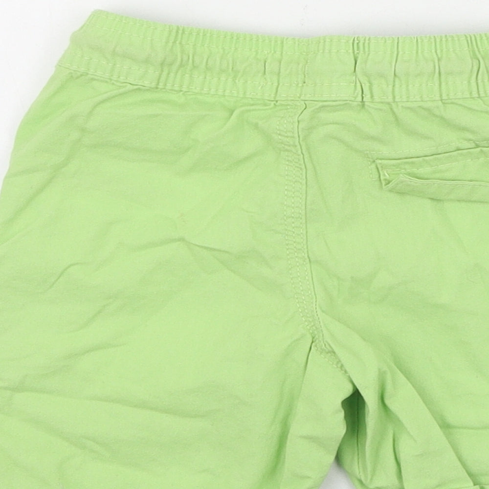 Primark Boys Green  Polyester Utility Shorts Size 2-3 Years  Regular