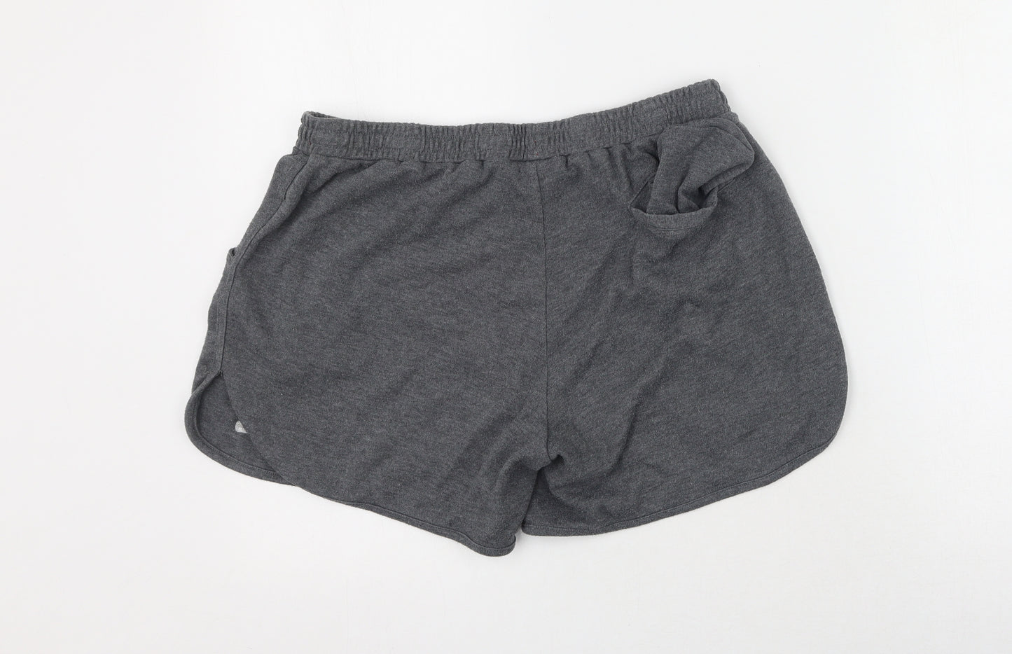 LA Gear Womens Grey  Cotton Sweat Shorts Size 14 L5 in Regular