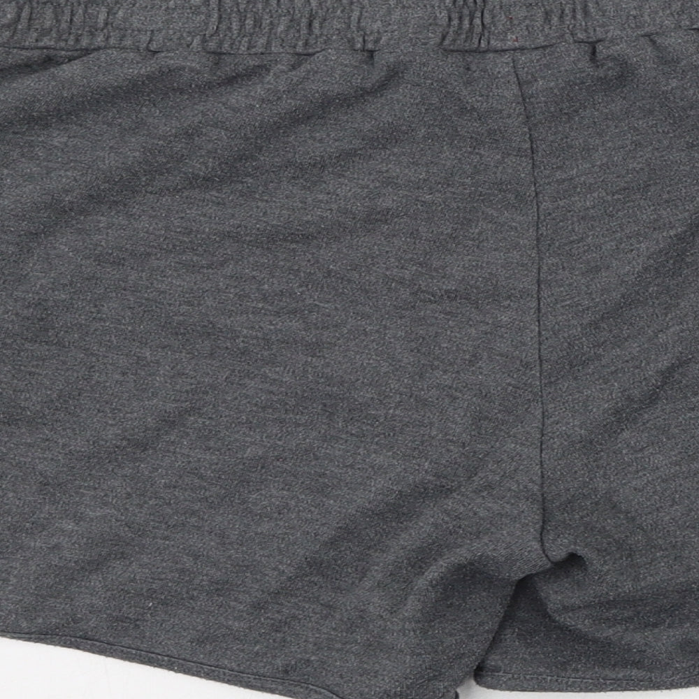 LA Gear Womens Grey  Cotton Sweat Shorts Size 14 L5 in Regular