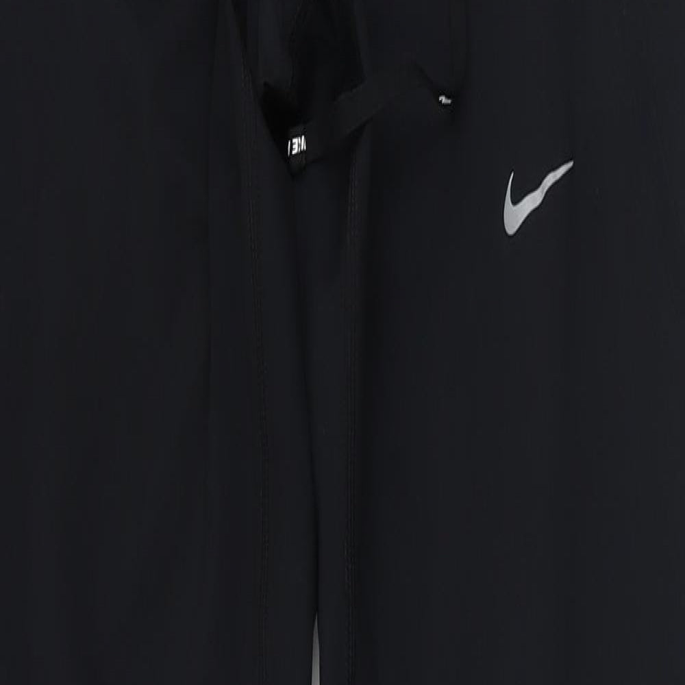 Nike  Womens Black  Polyester Pedal Pusher Leggings Size L L26 in Regular