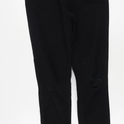 New Look Girls Black  Cotton Skinny Jeans Size 13 Years  Regular