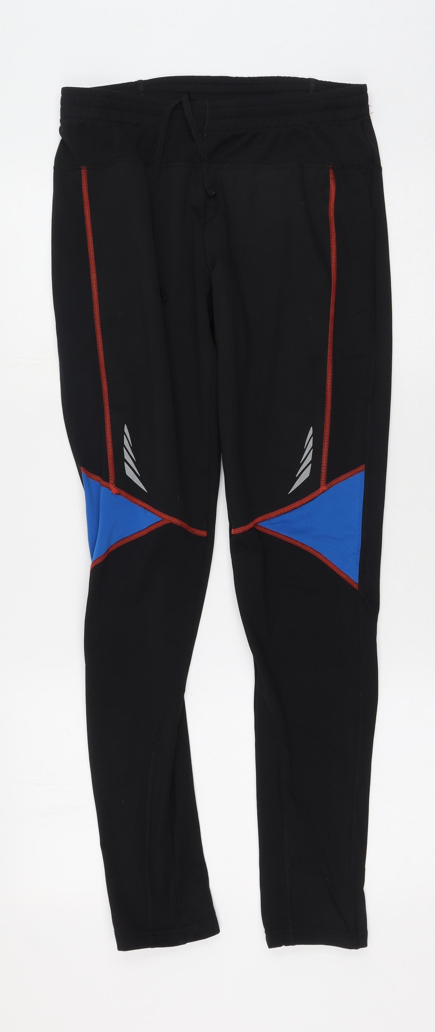 Crivit Mens Black  Polyester Sweatpants Trousers Size M L28 in Regular