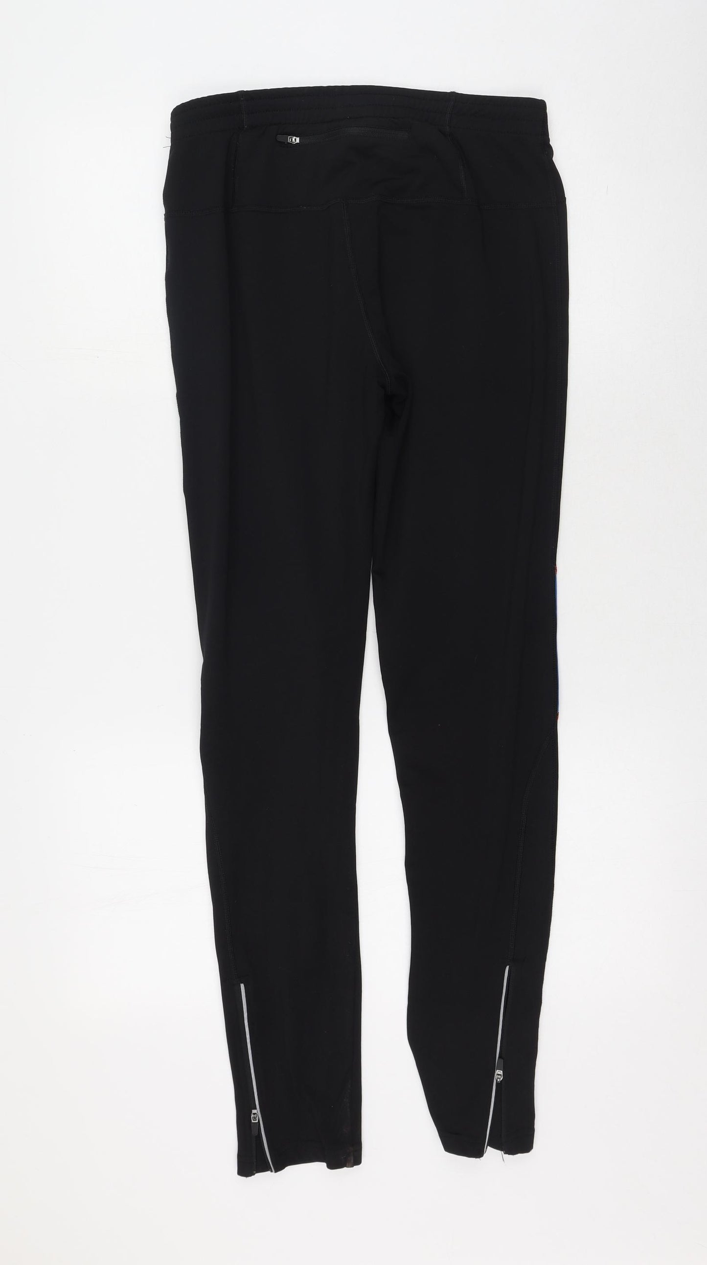 Crivit Mens Black  Polyester Sweatpants Trousers Size M L28 in Regular