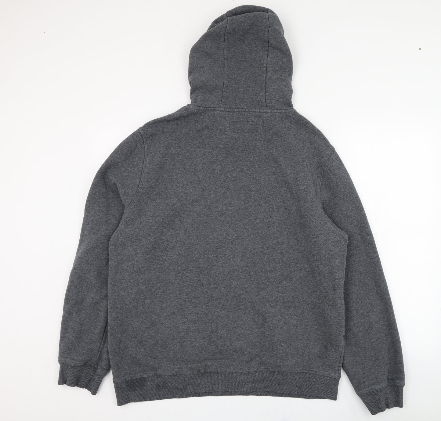 Firetrap Mens Grey  Cotton Pullover Hoodie Size 2XL