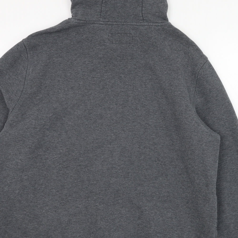 Firetrap Mens Grey  Cotton Pullover Hoodie Size 2XL