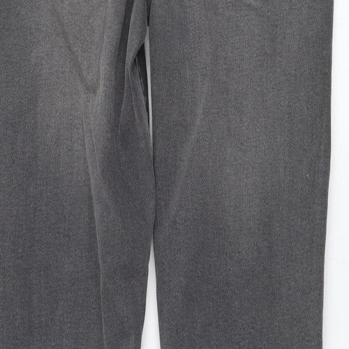 Primark Mens Grey  Cotton Skinny Jeans Size 28 in L32 in Regular Zip
