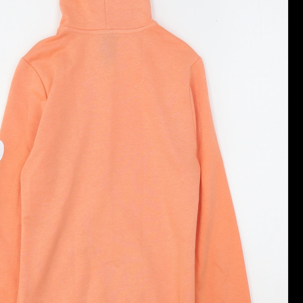 adidas Girls Pink  Cotton Full Zip Hoodie Size 13-14 Years