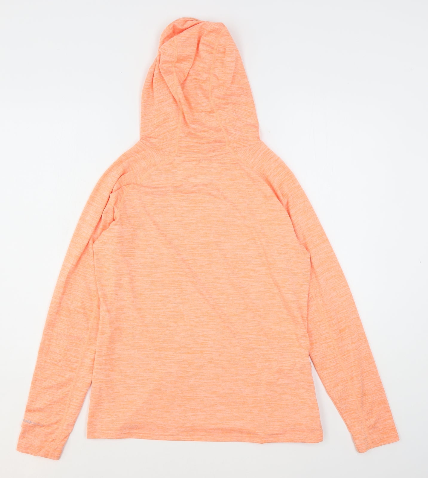 Trespass Womens Orange  Polyester Pullover Hoodie Size 12