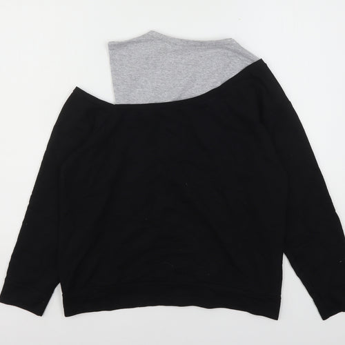 Trendyol Womens Multicoloured Colourblock Cotton Pullover Sweatshirt Size S  Pullover