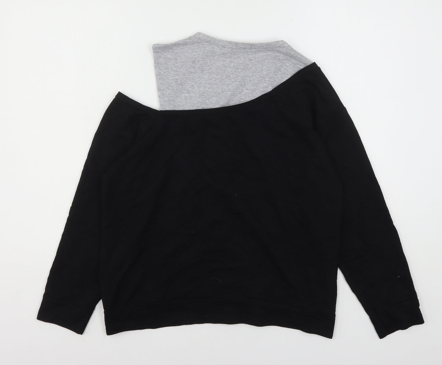 Trendyol Womens Multicoloured Colourblock Cotton Pullover Sweatshirt Size S  Pullover