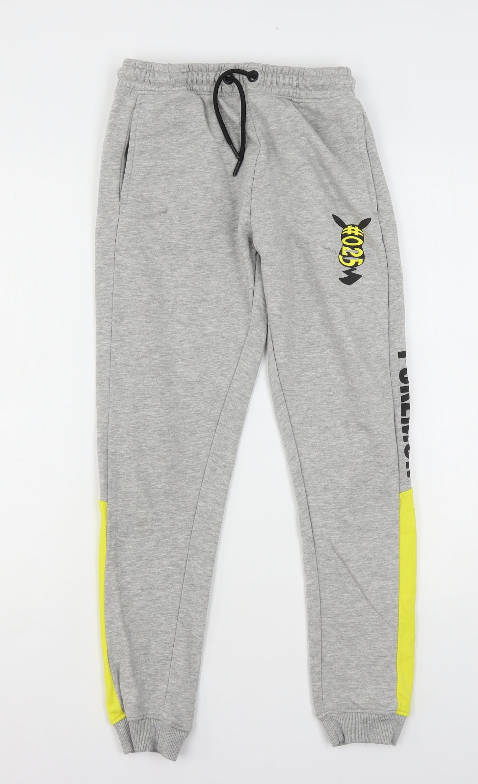 George Boys Multicoloured  Polyester Sweatpants Trousers Size 12-13 Years  Regular Drawstring - Pokemon