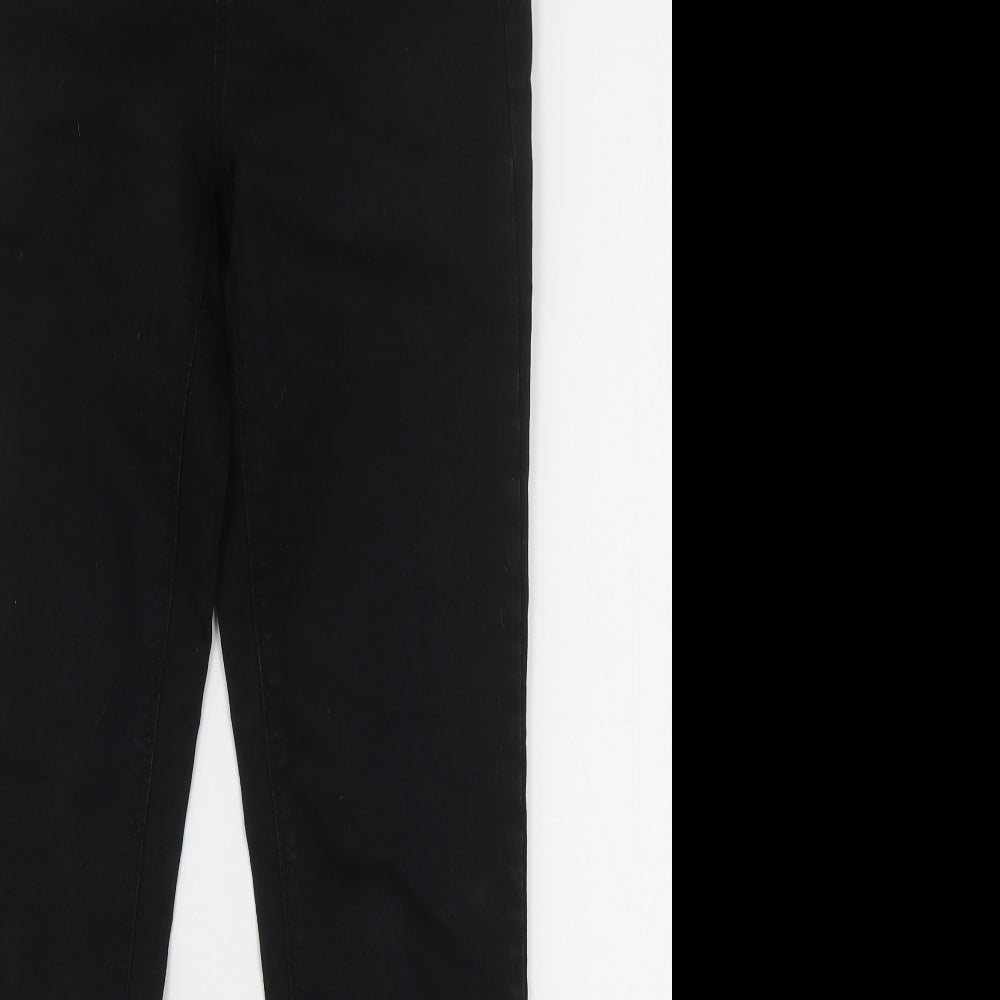 New Look Womens Black  Cotton Jegging Jeans Size 10 L29 in Regular