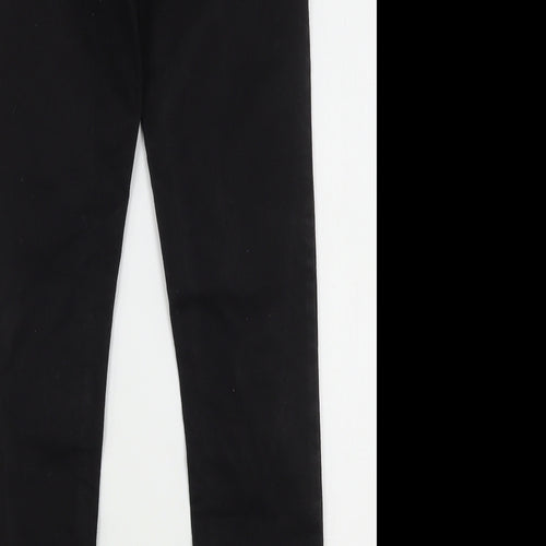 New Look Womens Black  Cotton Jegging Jeans Size 10 L29 in Regular