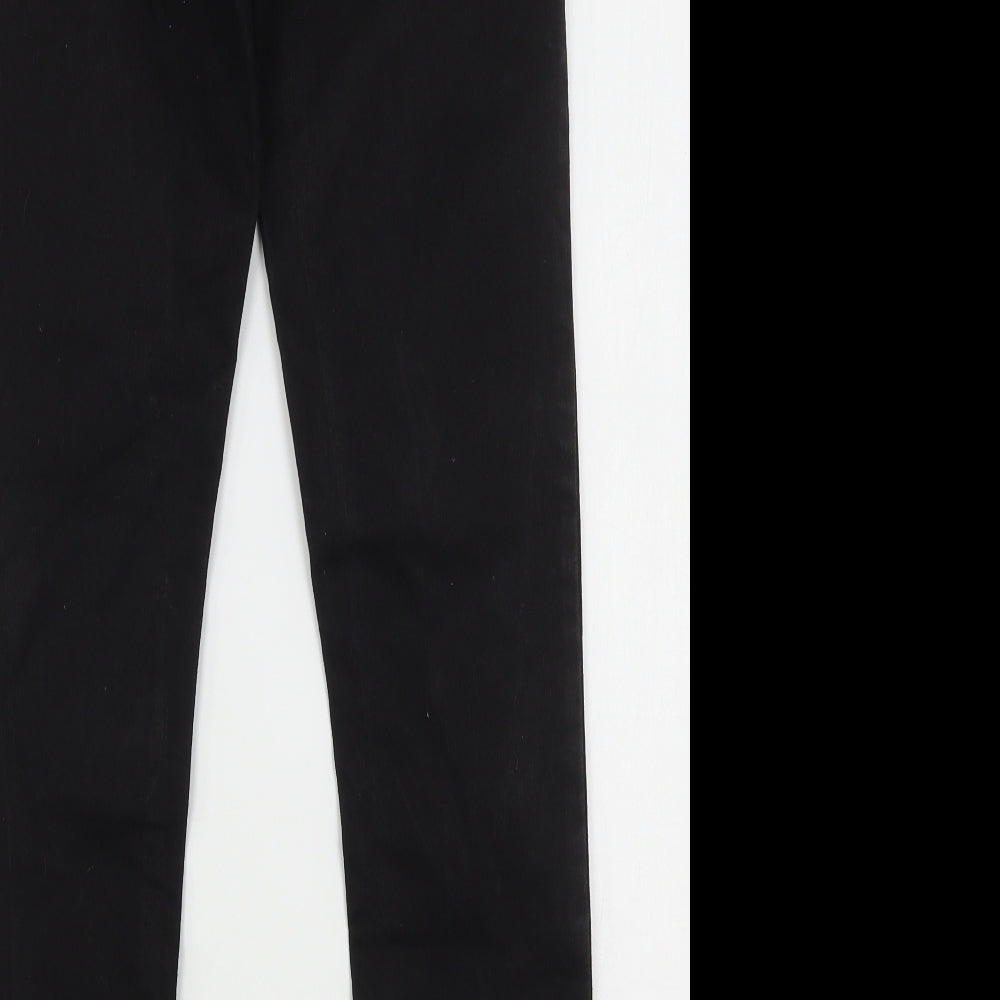 New Look Womens Black  Cotton Jegging Jeans Size 10 L29 in Regular