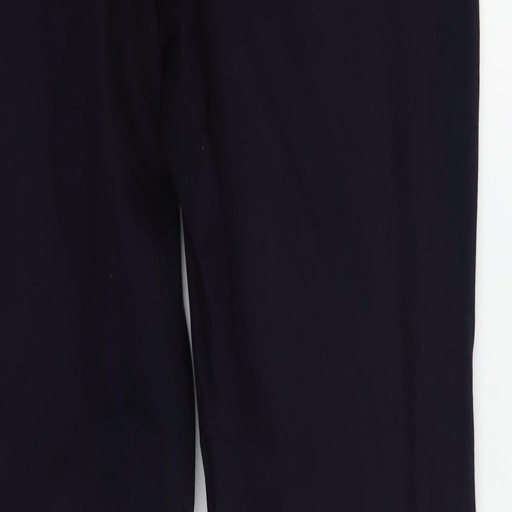 Marks and Spencer Womens Blue  Cotton Jegging Jeans Size 12 L30 in Regular Button