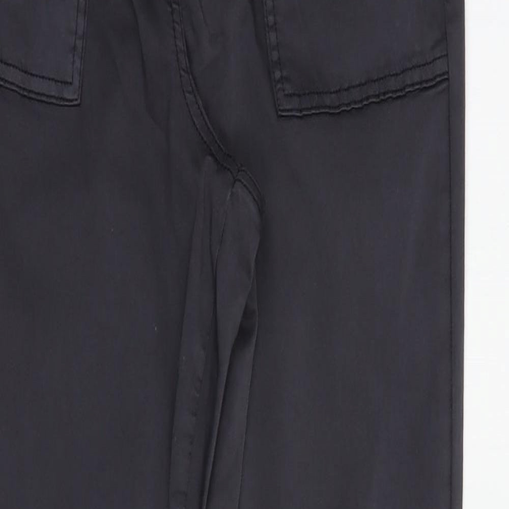 George Womens Grey  Cotton Skinny Jeans Size 12 L30 in Regular Button
