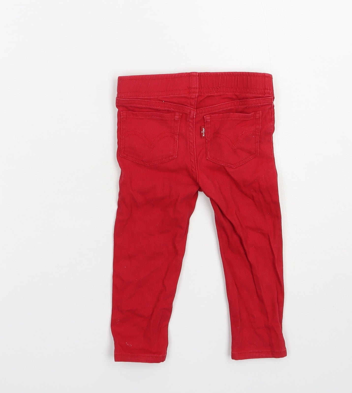 Levi's Baby Red  Cotton Jogger Jeans Size 12-18 Months