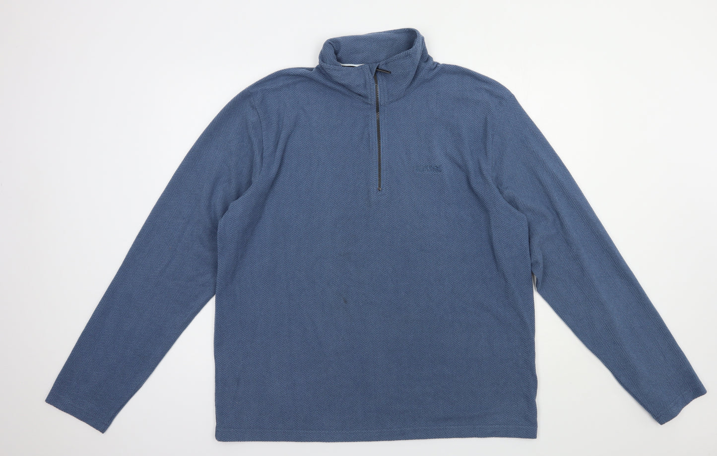 Regatta Mens Blue  Polyester Vest Sweatshirt Size XL
