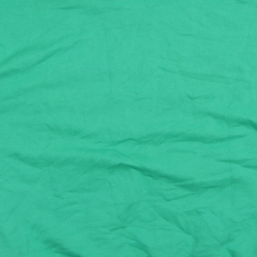 H&M Womens Green  Cotton Pullover Sweatshirt Size S  Pullover