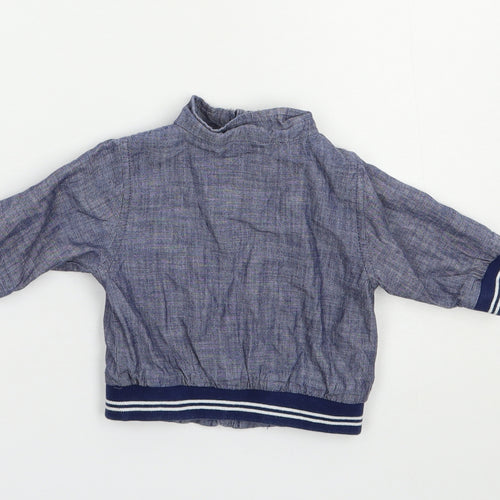 Gap Baby Blue   Basic Jacket Jacket Size 3-6 Months   Zip